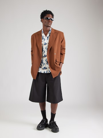 Coupe regular Chemise Lindbergh en blanc