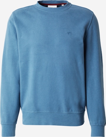 MUSTANG Μπλούζα φούτερ 'Clio' σε μπλε: μπροστά