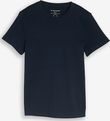 TOM TAILOR Shirt in Blauw: voorkant