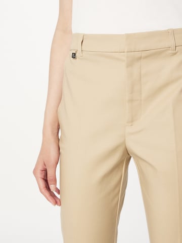 Slimfit Pantaloni cu dungă 'LAKYTHIA' de la Lauren Ralph Lauren pe bej