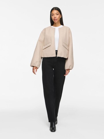 VILA Between-season jacket 'VIBALOU' in Beige
