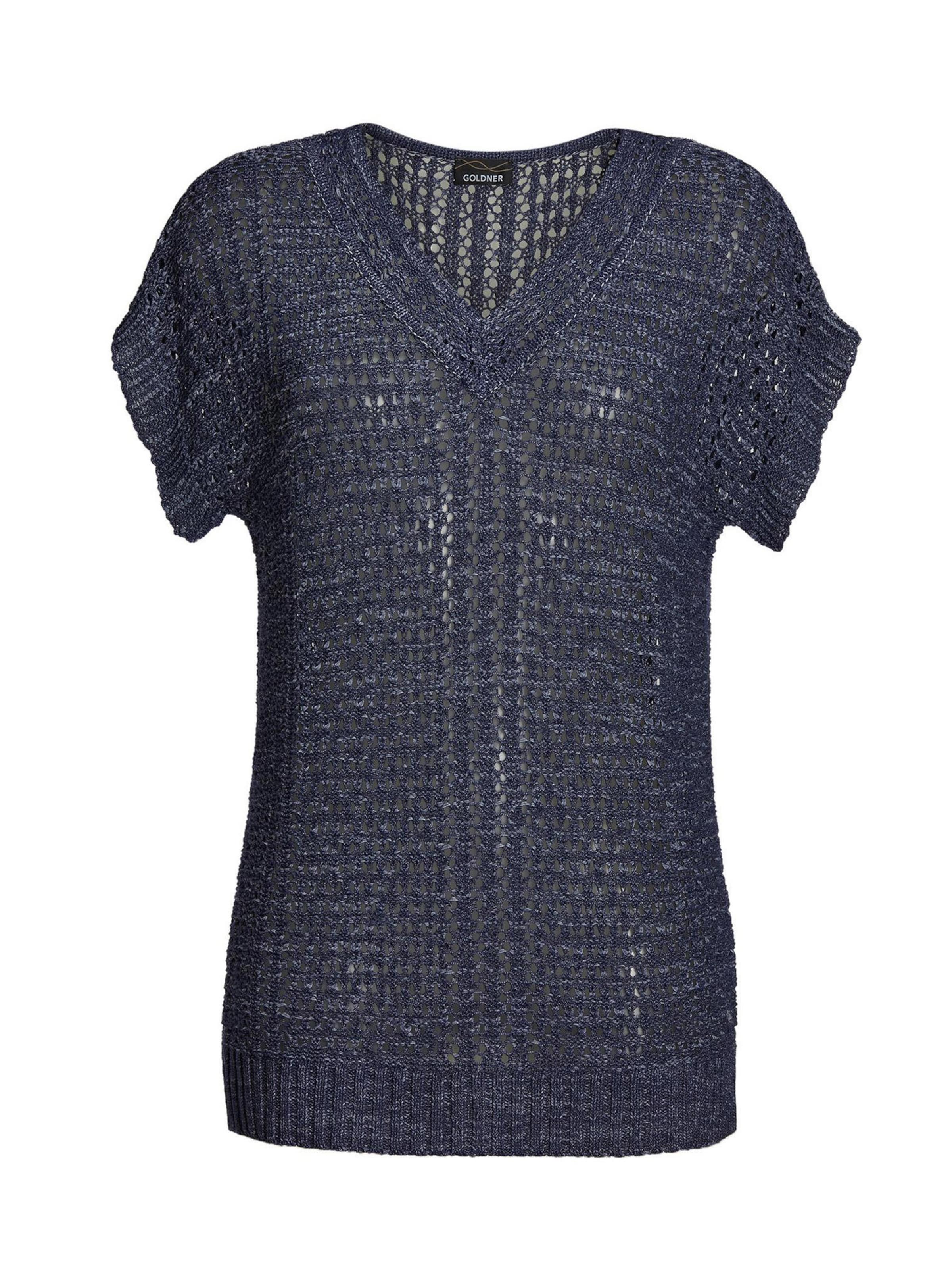 Goldner Trui in Blauw: voorkant