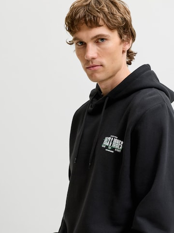 JACK & JONES Sweatshirt 'JJAERO' in Zwart