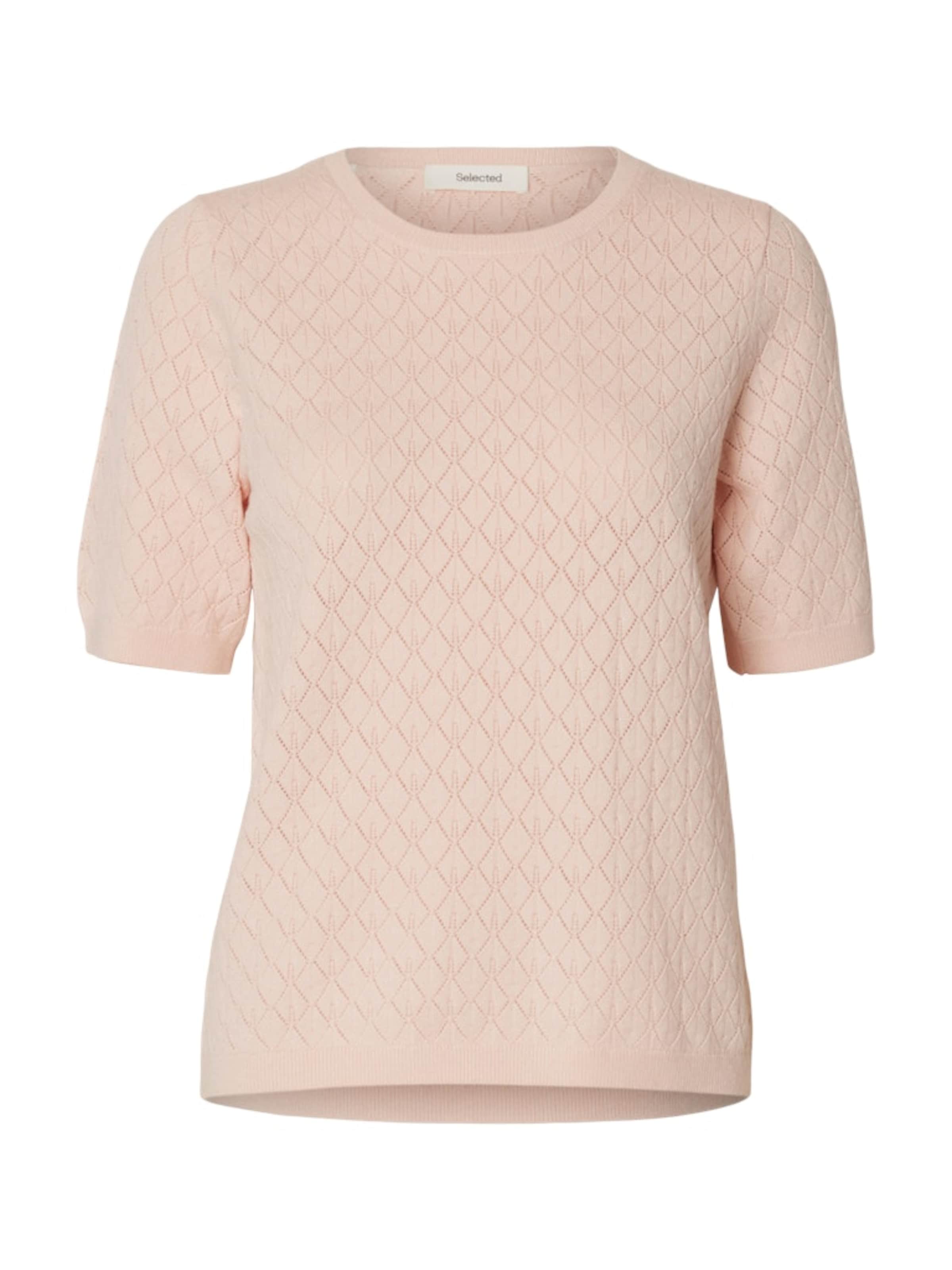 Pullover 'SLFHELEN' di SELECTED in rosa: frontale