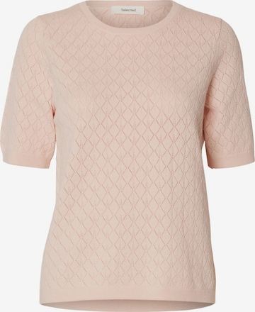 Pullover 'SLFHELEN' di SELECTED in rosa: frontale