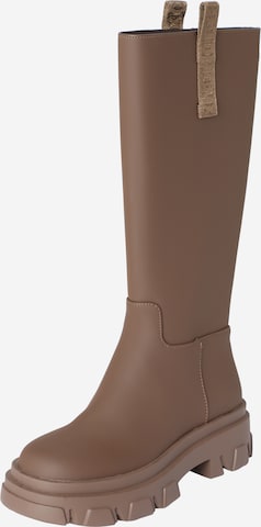 STEVE MADDEN Boots in Brown: front
