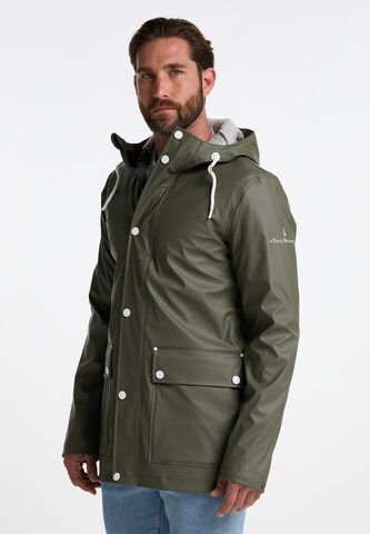 DreiMaster Maritim Weatherproof jacket in Green: front