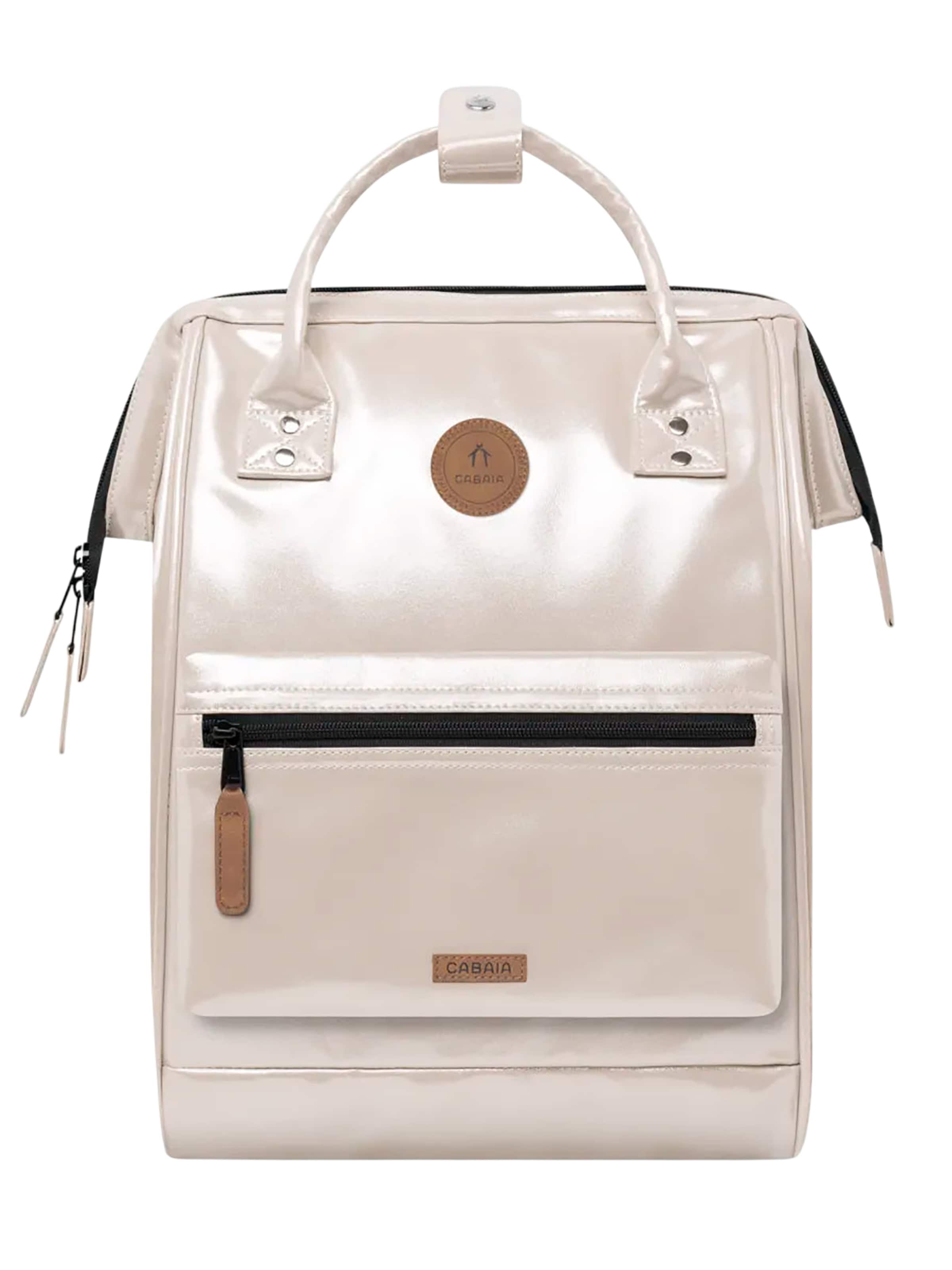 Cabaia Backpack 'Honolulu M' in Gold: front