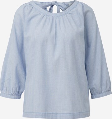 s.Oliver Blouse in Blauw: voorkant