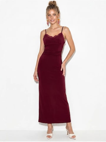 Robe Bianco Lucci en rouge