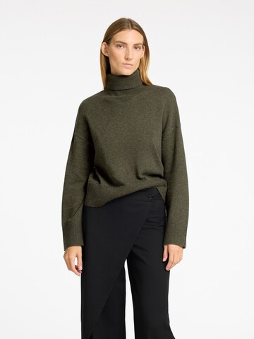 SELECTED FEMME Sweater in Green: front