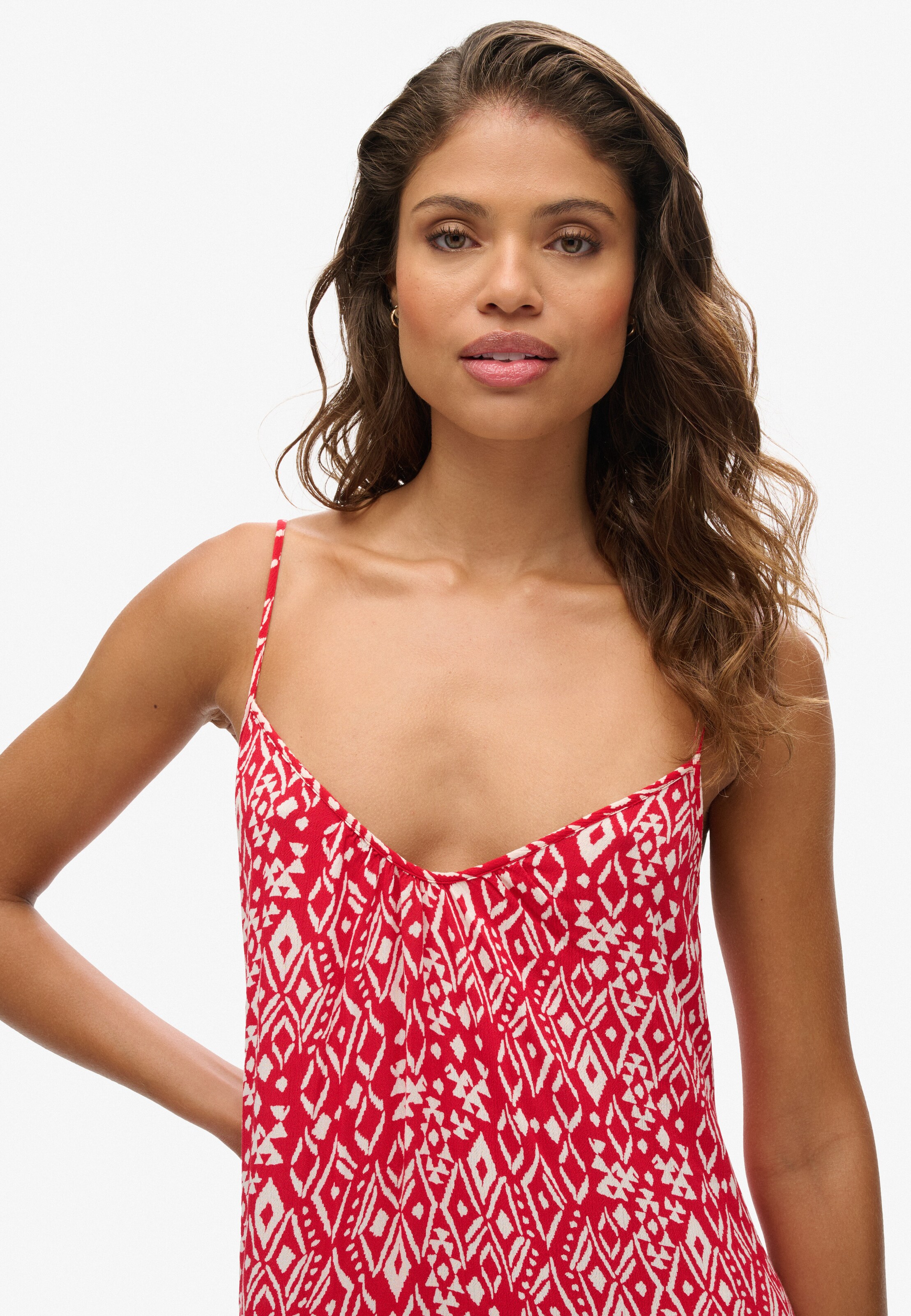 Superdry Strandjurk in Rood