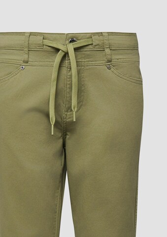 Coupe slim Pantalon s.Oliver en vert