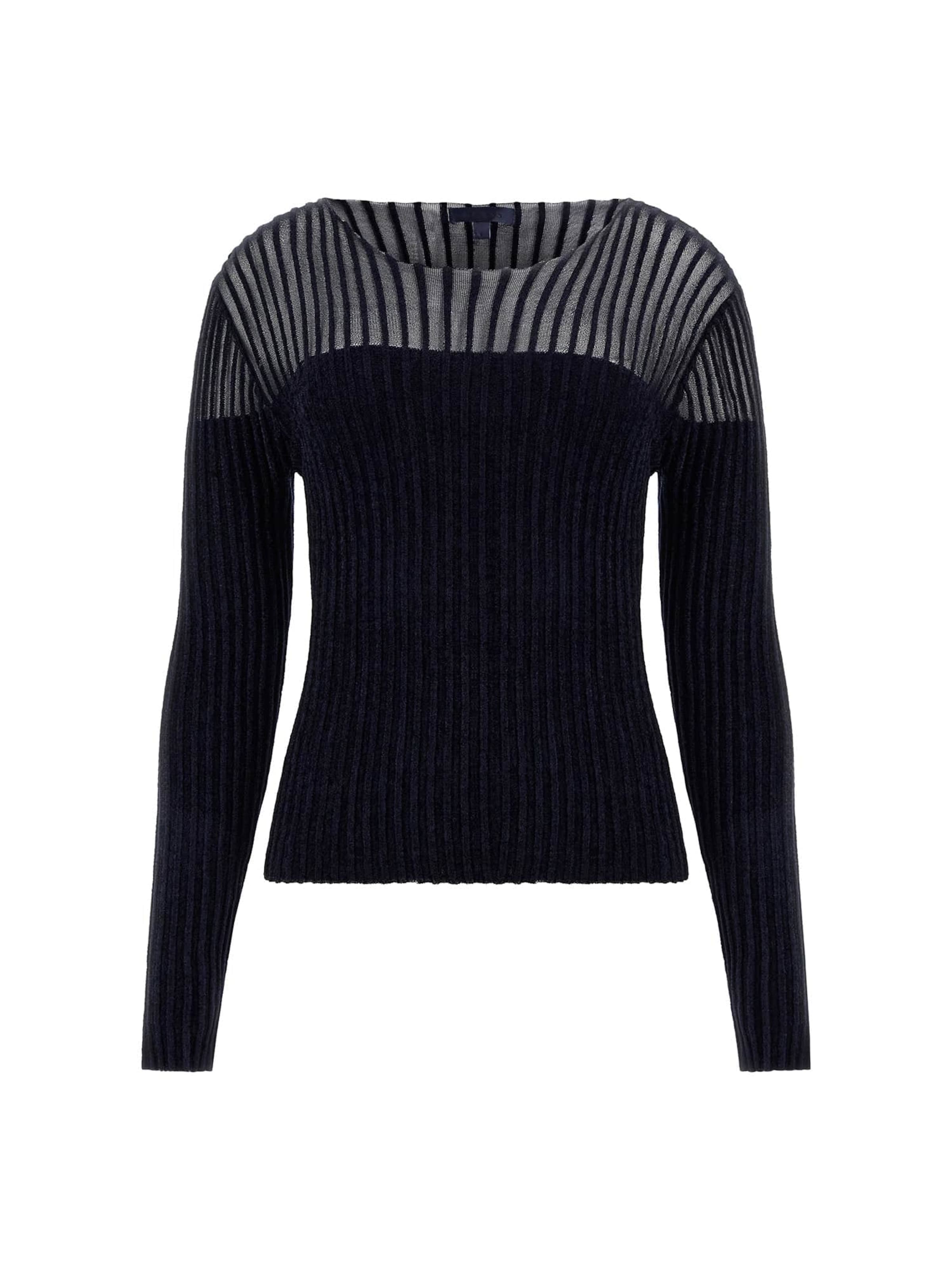 GUESS Sweater 'Chenille' in Blue: front