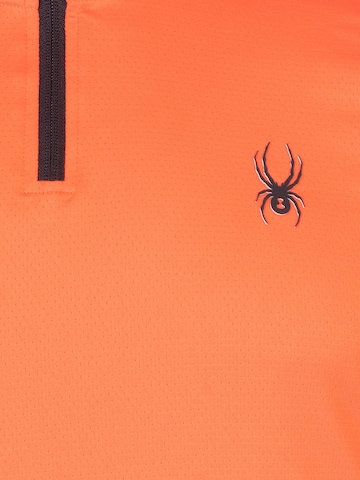 Spyder - Sweatshirt de desporto em laranja