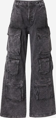 ALPHA INDUSTRIES Gargohousut värissä musta: etupuoli