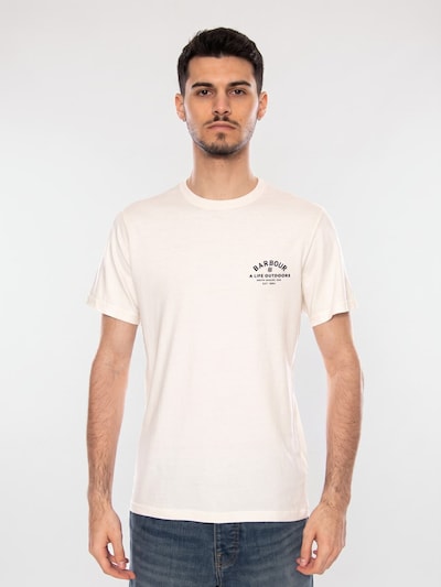 Barbour Shirt 'CRANMER' in S in de kleur Wit, Productweergave