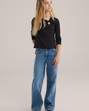 T-Shirt WE Fashion en noir