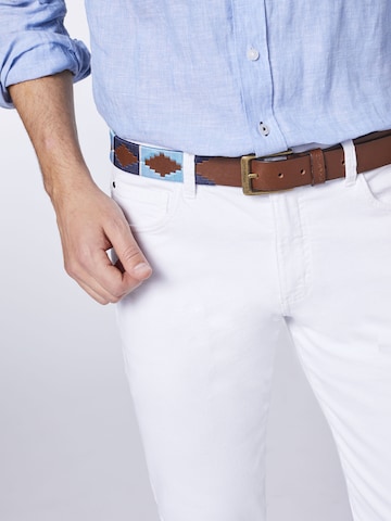 Polo Sylt Belt in Brown: front