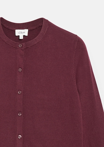 s.Oliver Strickjacke in Rot