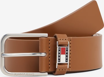 Ceinture 'SCANTON' Tommy Jeans en marron : devant