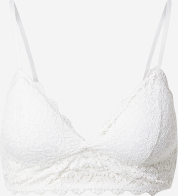 ABOUT YOU Triangle Bra 'Rose' in White: front