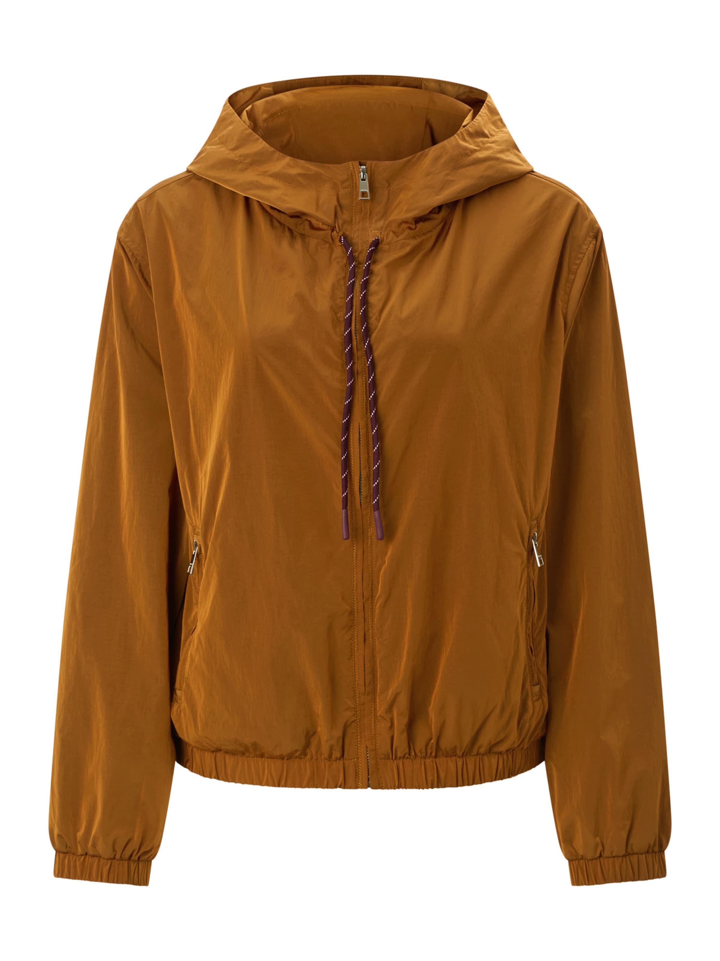 Veste mi-saison Rich & Royal en marron : devant