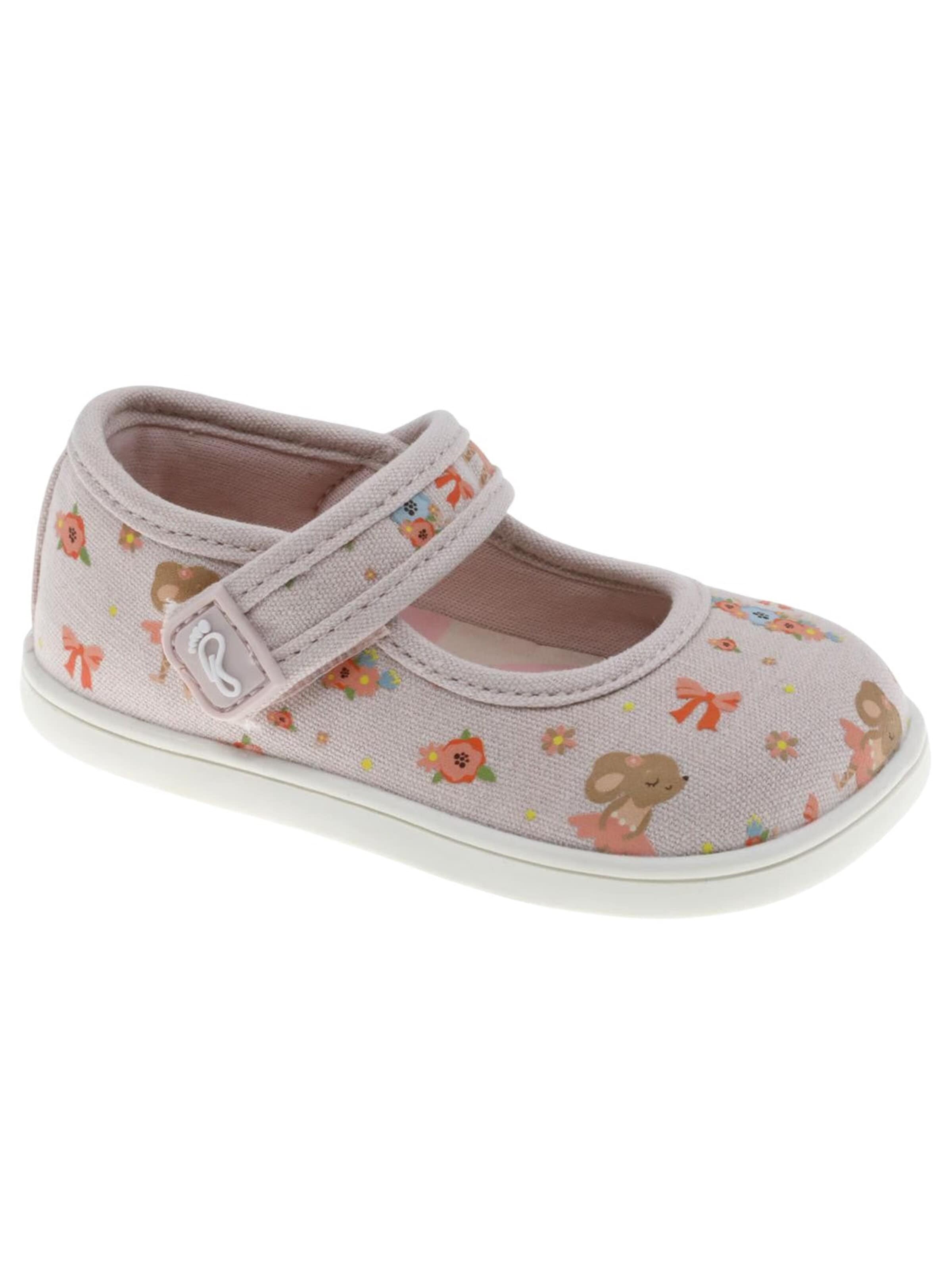Beppi - Bailarina 'Canvas Shoe' en gris: frente
