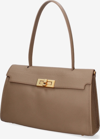 Gave Lux Schultertasche in Beige: Vorderseite