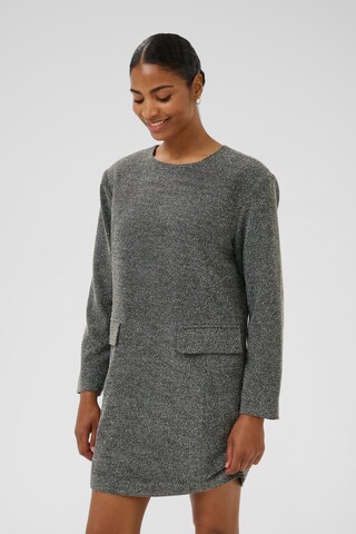 Kaffe Jurk 'KAAlba' in Grijs: voorkant