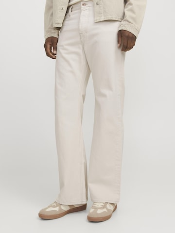 JACK & JONES Boot cut Jeans 'TOBY COOPER' in White