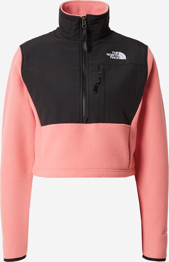 THE NORTH FACE Sweatshirt 'DENALI' in rosa / schwarz / weiß, Produktansicht
