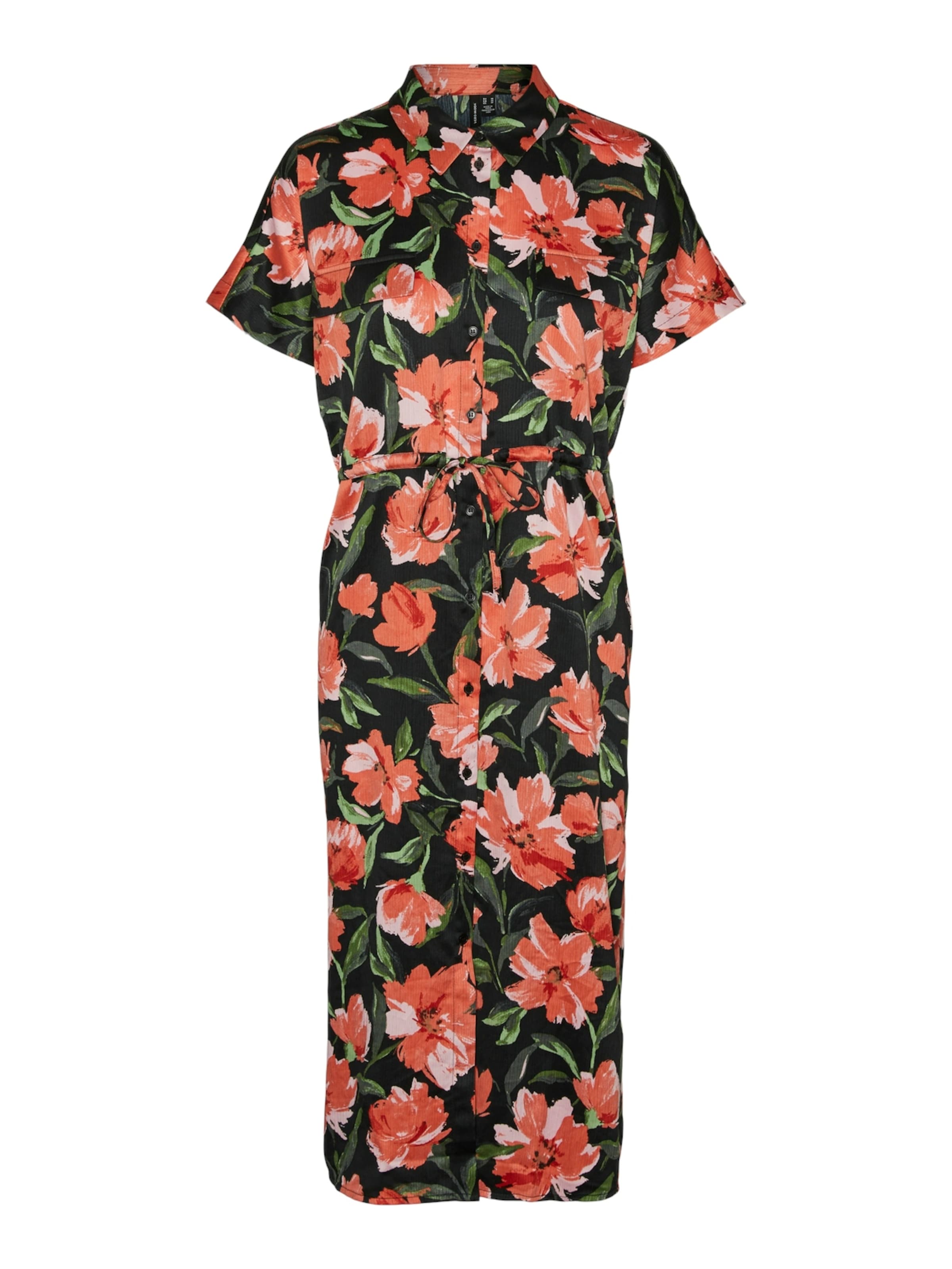 VERO MODA Kleid 'VMLILLIAN' in Schwarz: Vorderseite