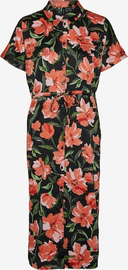 VERO MODA Košulja haljina 'VMLILLIAN' u tamno zelena / rosé / lubenica roza / crna, Pregled proizvoda