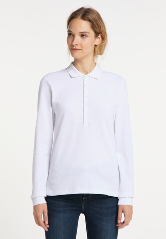 DreiMaster Maritim Shirt in Wit: voorkant