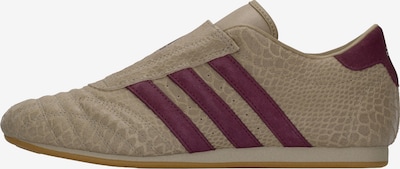Sportbačiai be auliuko 'TAEKWONDO' iš ADIDAS ORIGINALS, spalva – smėlio spalva / rausvai pilka / vyšninė spalva, Prekių apžvalga
