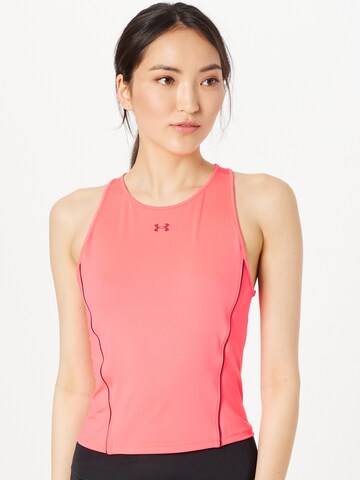 UNDER ARMOUR Sporttop 'Armour' in Roze: voorkant
