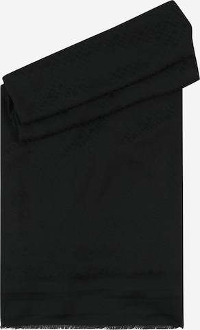 Fular de la TOMMY HILFIGER pe negru: față