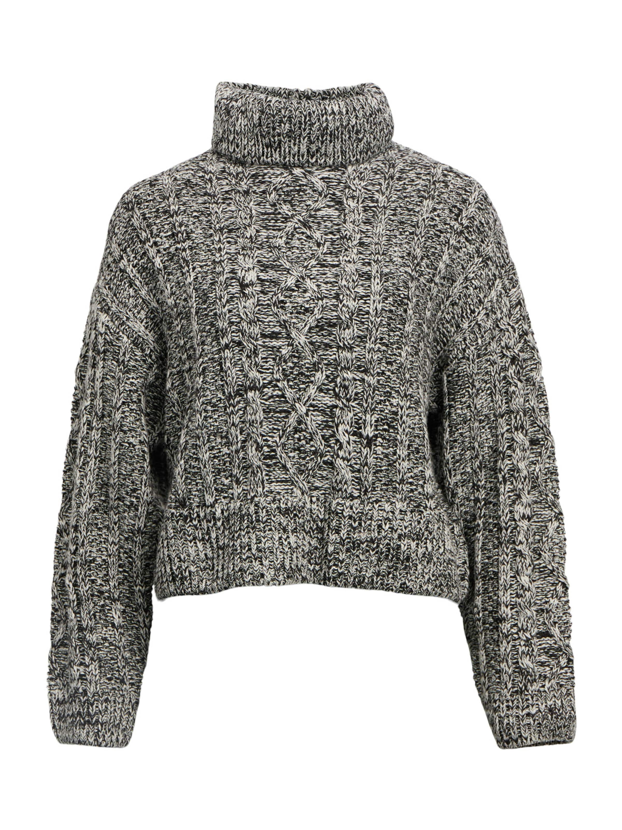 OBJECT Свитер 'OBJSimik' в Черный: спереди