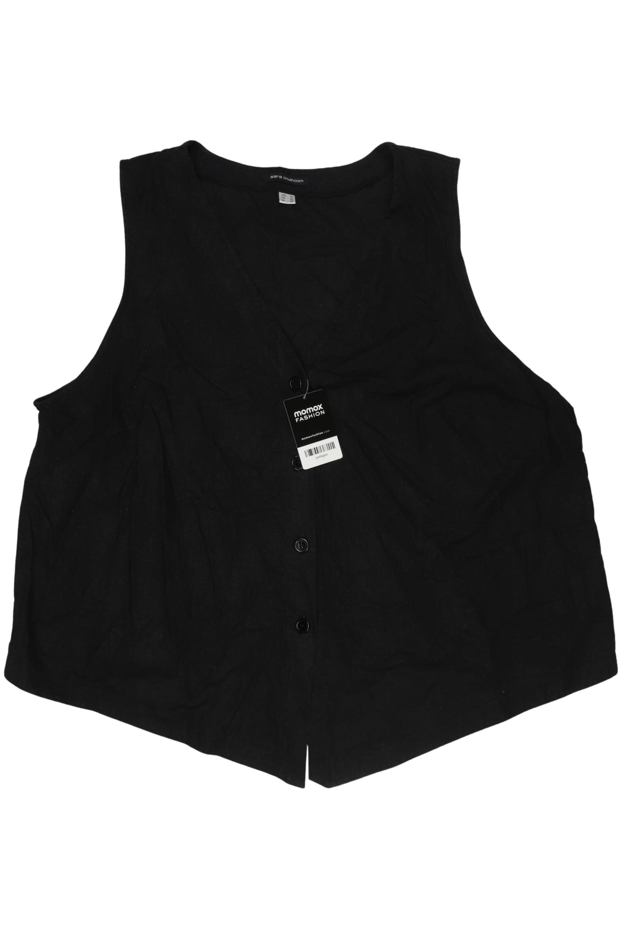 Sara Lindholm Vest in 6XL in Black: front