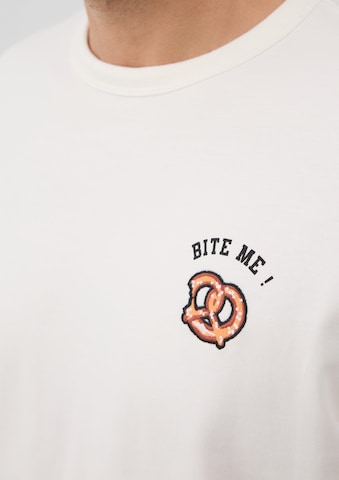 T-Shirt s.Oliver en blanc