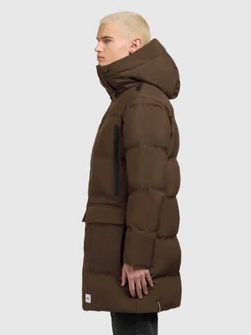 khujo - Sobretudo de inverno 'Winer2' em verde
