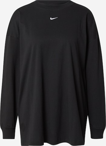 Nike Sportswear Shirt in Schwarz: predná strana