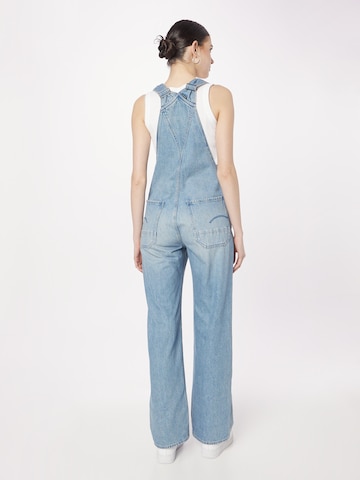 G-Star RAW Loose fit Jean Overalls 'Bib' in Blue