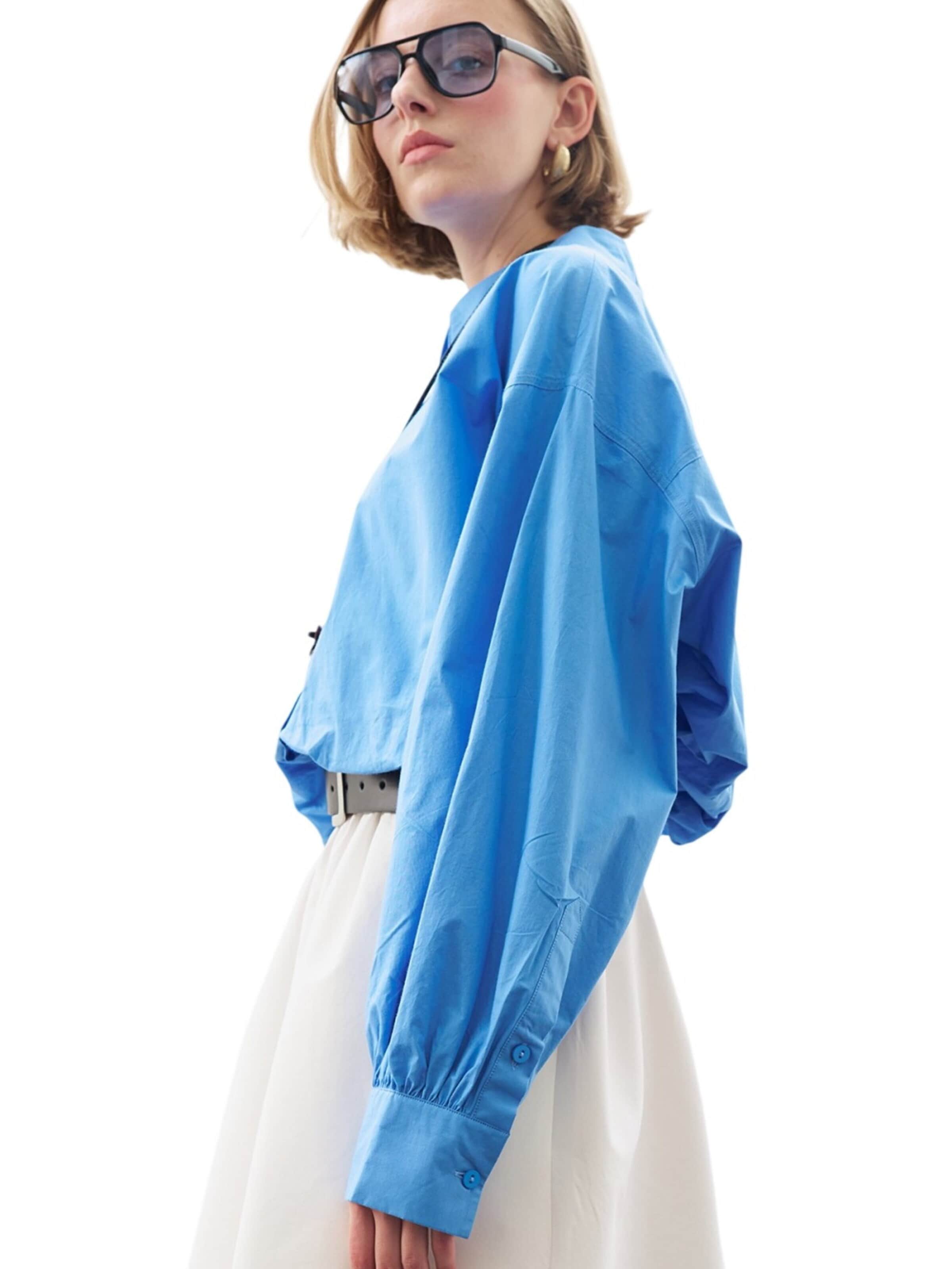 MANUKA Blouse in Blue