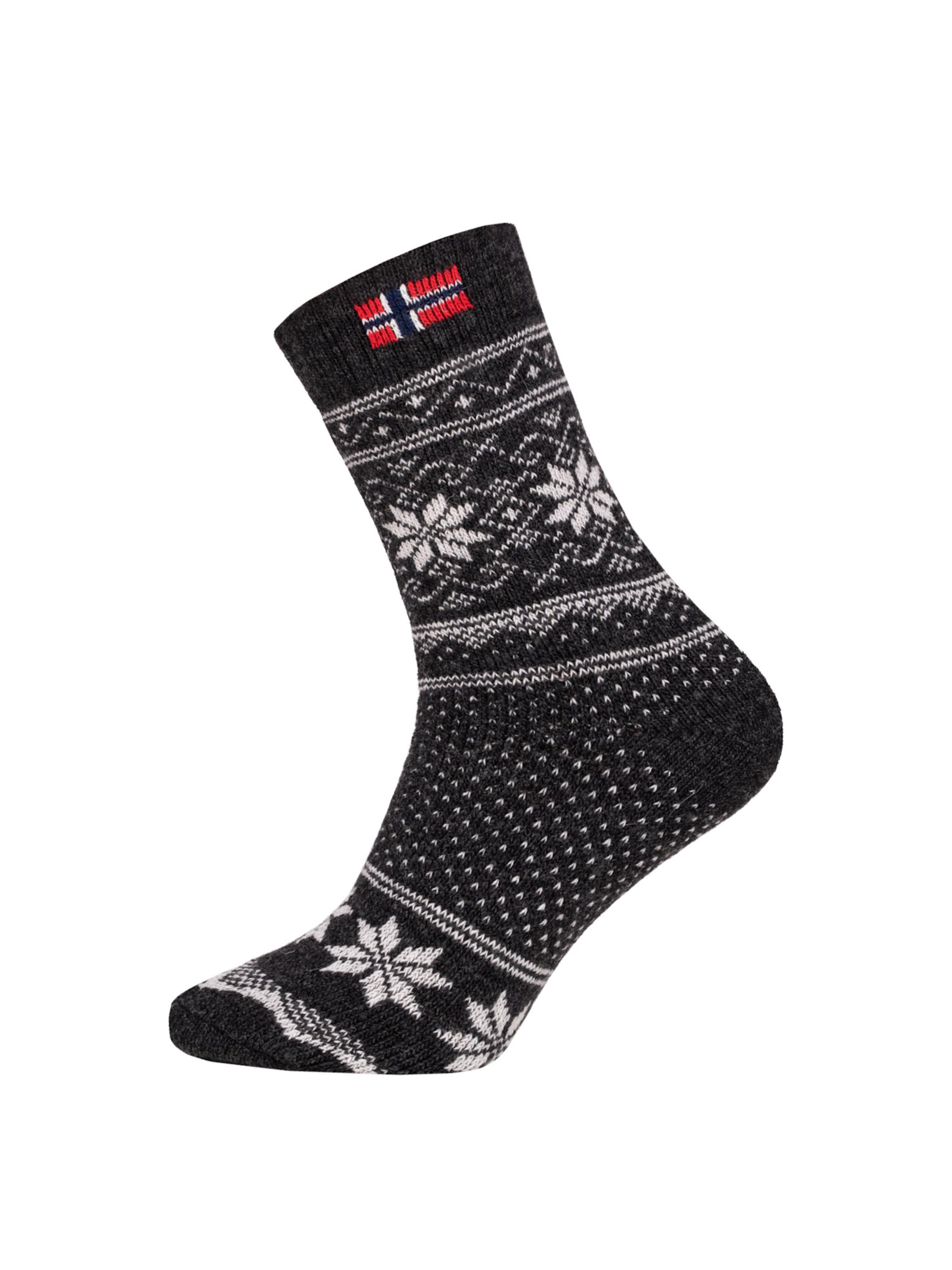 HomeOfSocks Socken 'HOS803'‌‌‌‌‌‌‌‌‌ in Grau: Vorderseite