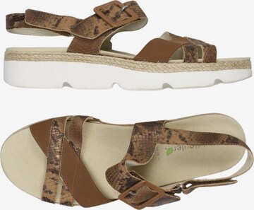 WALDLÄUFER Sandalen 41,5 in Braun: Vorderseite