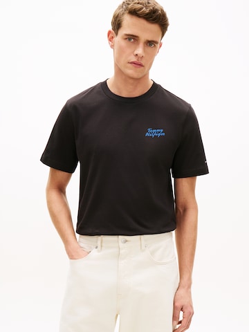 Tricou de la TOMMY HILFIGER pe negru