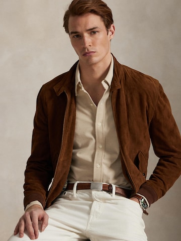 Polo Ralph Lauren Средняя посадка Рубашка в Бежевый