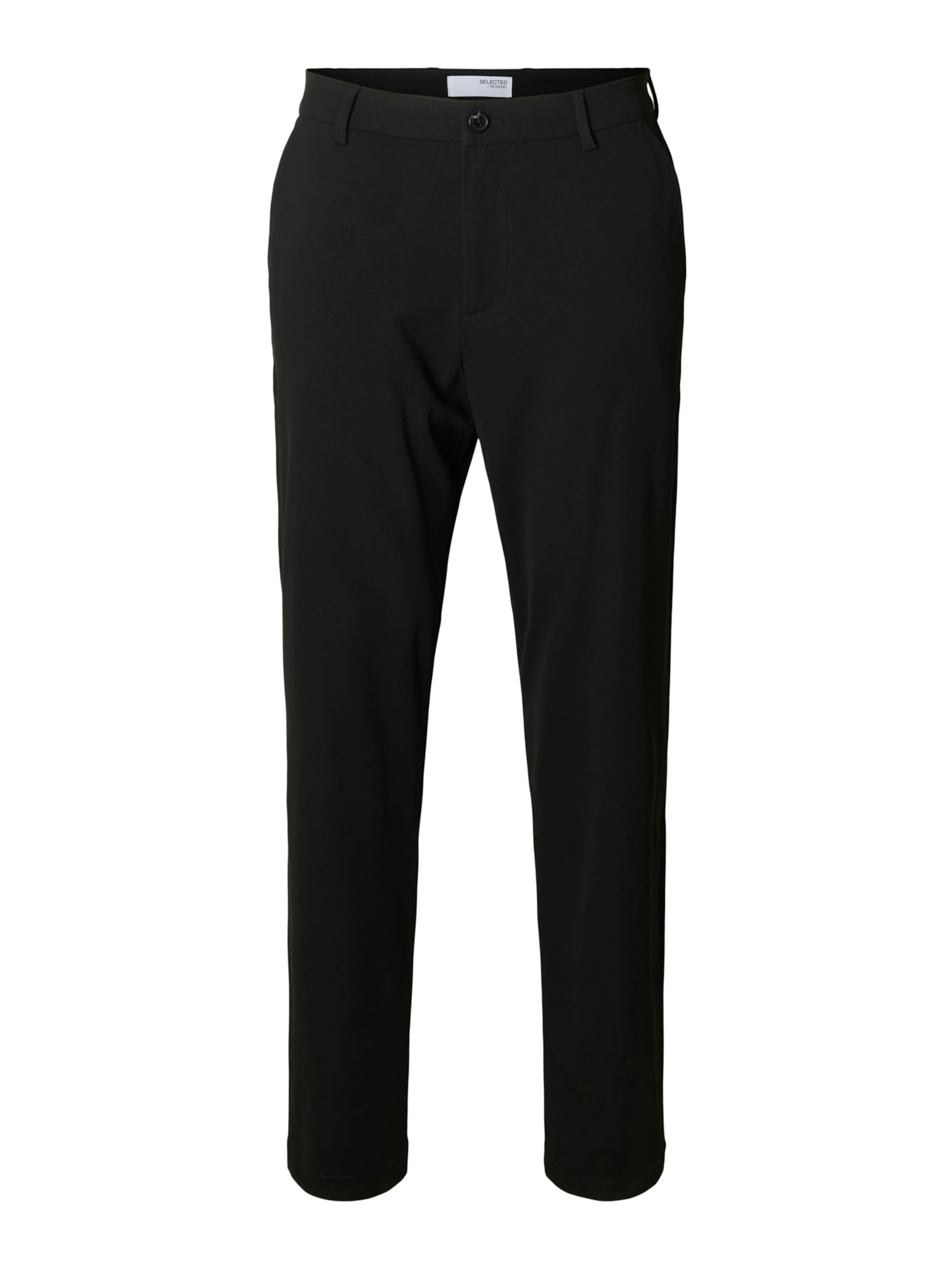 SELECTED Tapered Pants 'SLH172-LORENT' in Black: front